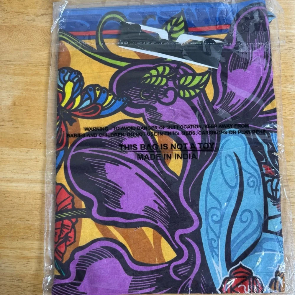 Paths of the Spirit 3D Indian Tapestry “Chakra Lotus” Boho Wall‎ Hanging